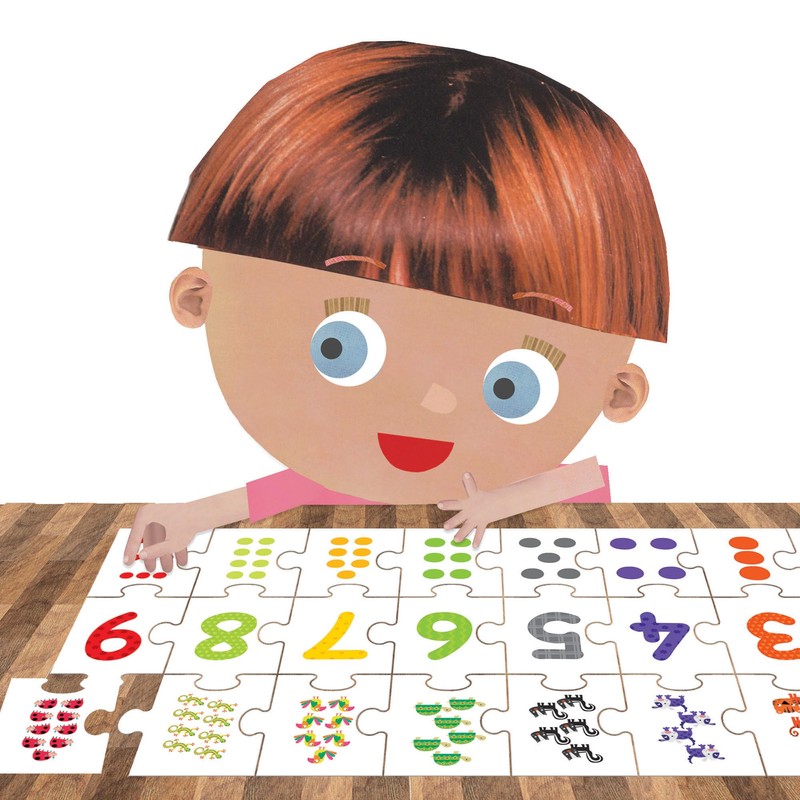 Headu 123 Puzzle New Numeri E Quantità In Sequenza Mu54907