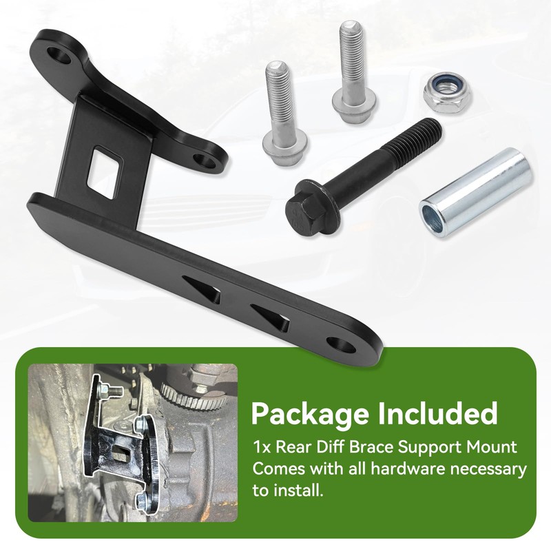 Rear Differential Diff Brace Support Bracket Fit for Nissan