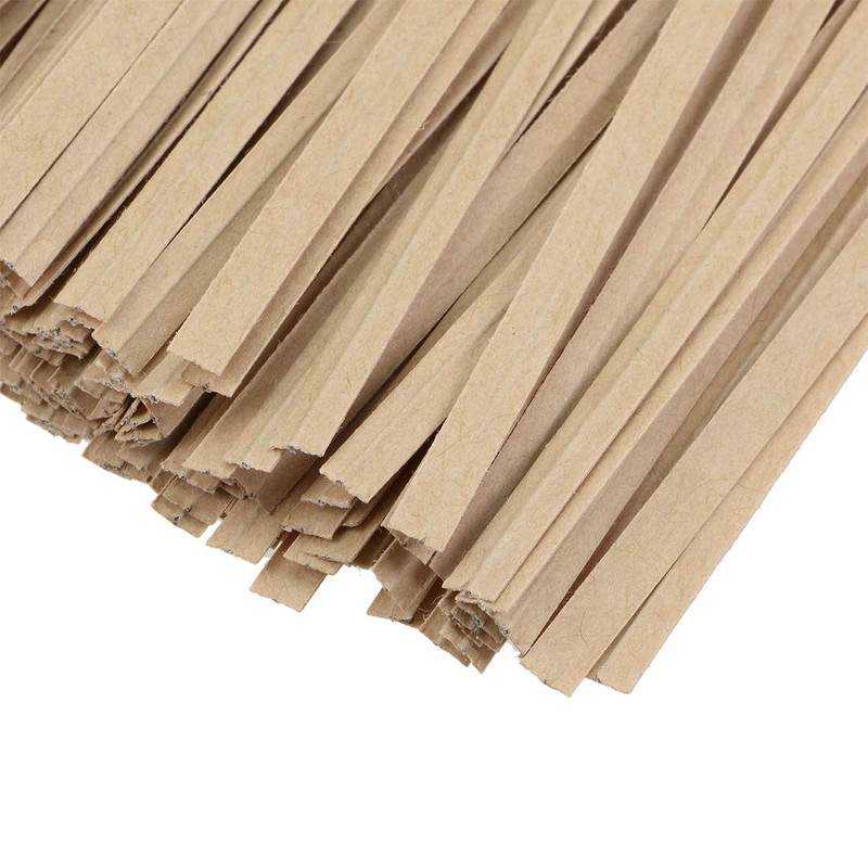 uxcell Long Strong Paper Twist Ties 4 Inches Quality Tie
