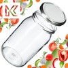 KADAX Preserving Jars 760 ml with fi82 mm Screw Lids,