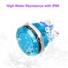 DMiotech 16mm / 5/8" Aluminium Alloy Momentary Push Button Switch