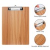 A5 Clipboard Wood, Pack of 6 Clipboard Writing Board with
