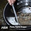 (50 Pack) ASR Outdoor Plastic Dropper Pipette Gold Panning 5.5