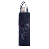 LCY Embroidered Lace Double-deck Anti-UV Parasol Sun/Rain/Snow Folding Umbrella-Blue