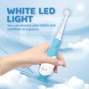 Generic Toddler Electric Toothbrush with White Led Light, 23g Lightweight