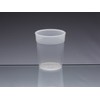 AIOS Dishwasher Safe Stackable Transparent Plastic Cups/Beakers/Tumblers 250ml (Set of