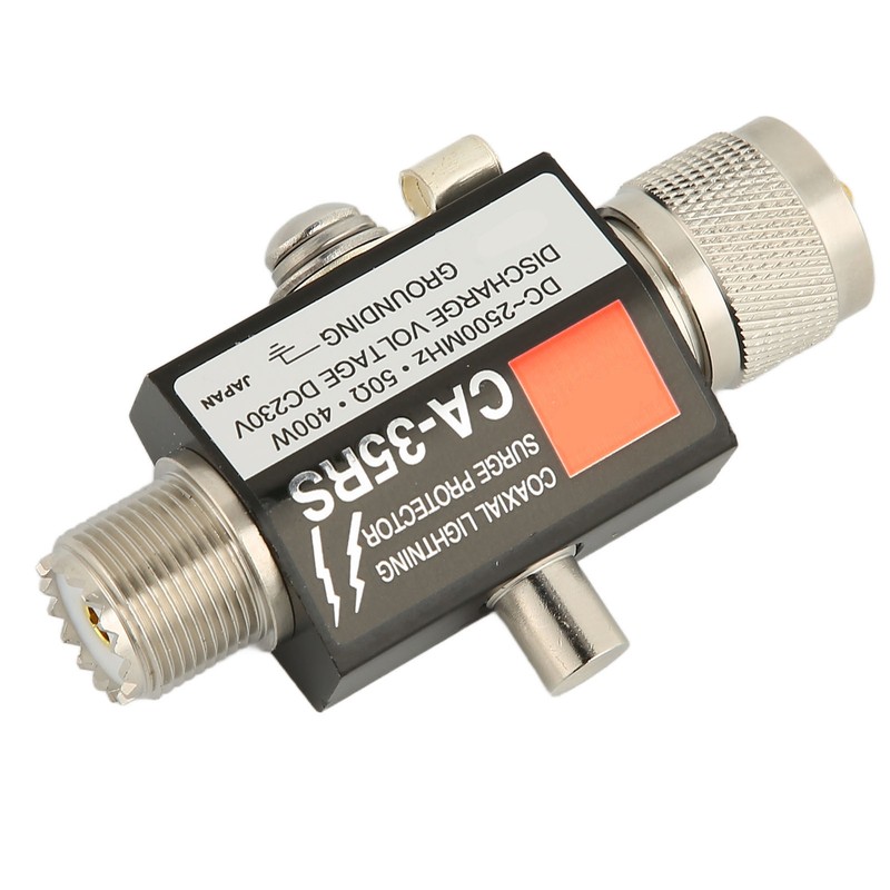 UHF Coaxial Lightning Surge Arrester 400W Male to Female Lightning