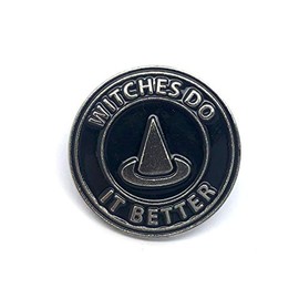 Patch Nation Witches Do It Better Metal Badge Pin Pins Cyclist Pin Brooches