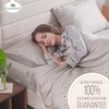 Eucalyptus Lyocell Bed Sheets, Hypoallergenic 100% Organic Tencel, Thermal Regulating
