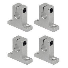 ReliaBot 4PCs SK16 Linear Shaft Support Aluminum Mounting Bracket Pillow Style for Diameter 16mm Linear Motion Rod