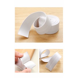 Self-Adhesive PVC Sealing Tape for Sink and Bathroom Edges – Waterproof Decorative Strip for Kitchen and Bathroom Finishing