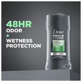 Dove Men+Care Antiperspirant Deodorant For Sensitive Skin Sensitive Shield Antiperspirant for men with 48-hour sweat and odor protection 2.7 oz