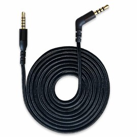 QJYTH Replacement Cable Cord Compatible with SteelSeries Arctis Nova Pro / 7 Headset (2 m, Black)