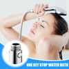 4 Pieces Shower Head Shut-off Valve Water Stopper Shower G