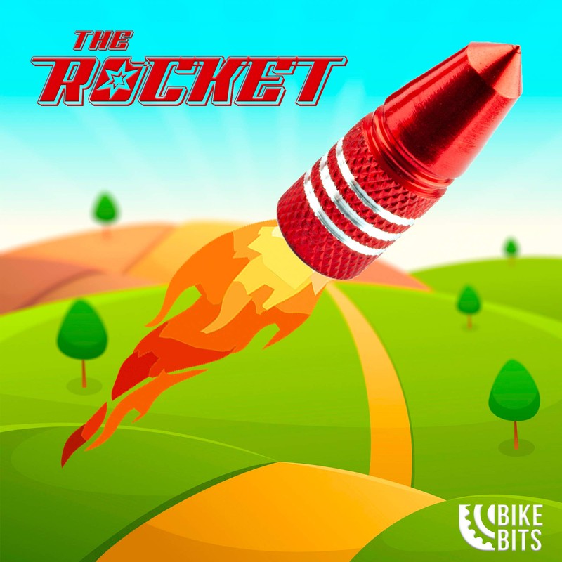 Bike Bits Presta Valve Caps - Use On Presta/French Valves