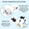 Taicols Stroller Pegs to Hook Muslin Sun Shade to Canopy,