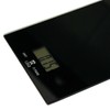 Digital Food Kitchen Scale (Black) - 4mm Glass Scale with