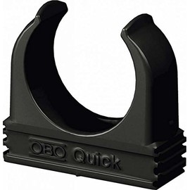 OBO Bettermann M32 Quick Clamp Black Pack of 50