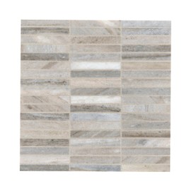 MSI Ravello Mini Stack 12 in. x 12 in. Polished Marble Mosaic Floor and Wall Tile for Bathroom, Kitchen Backsplash, Accent Wall Tile, and Shower Wall Tile