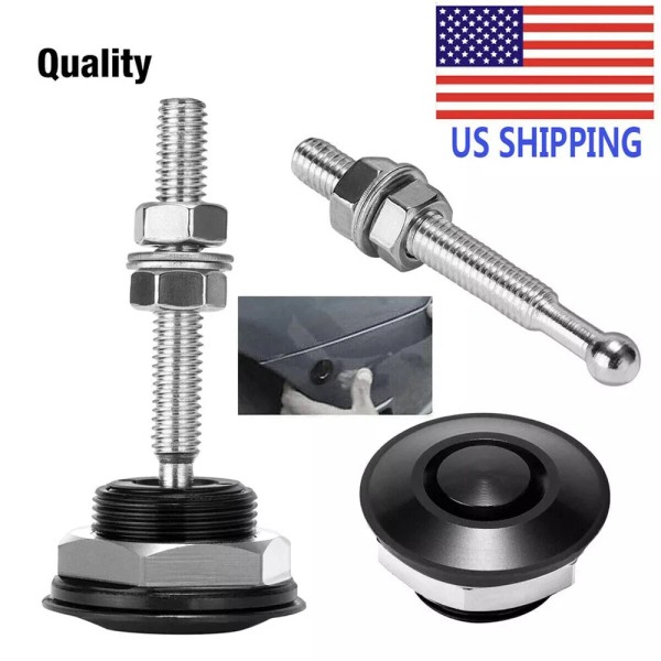 Unbranded 2 X Push Button Quick Release Hood Bonnet Pins