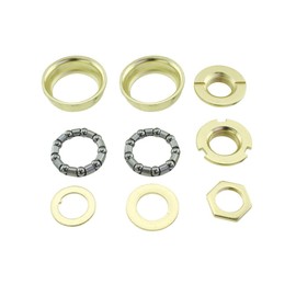 Fenix Bike Bottom Bracket Set, Various Sizes and Colors (Gold, Ball Retainer: 5/16 x 9)