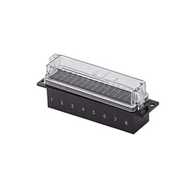 HELLA 8JD 005 993-061 Fuse Box - 8-pin connector - Plug: Blade Terminal - Plug: 32 x axial (6,3x0,8)/64 x axial (2,8x0,8)