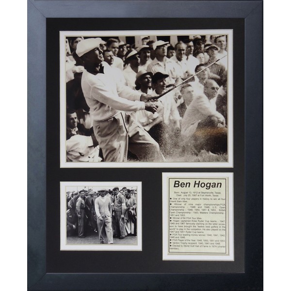 Legends Never Die "Ben Hogan" Framed Photo Collage, 11 x 14-Inch (12954U)