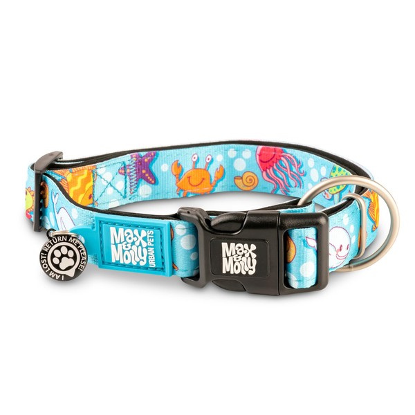 Max & Molly Gotcha! Smart ID Dog Collar - Blue
