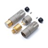 aeco XLR AMI-1060G, 2pcs/1set, Gold Plating, Vacuum Bag