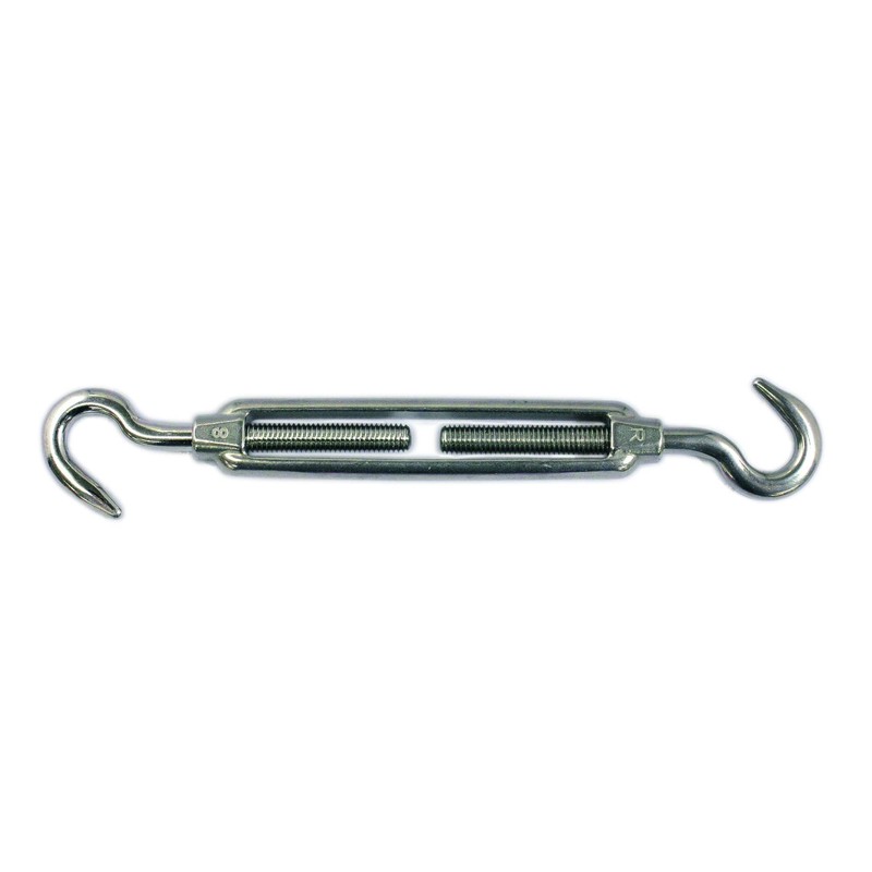 DAIDOHANT 10101902 Stainless Steel Turnbuckle Double Hook [M6] (A) 5.2