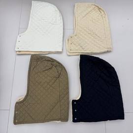 Korea Padded Quilted Balaclava Winter Hat - Thick, Warm, Windproof with Ear Protection Size/Coffee 3ea