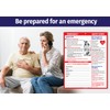 Adult CPR and Heart Attack and Stroke, Rescue Charts (2