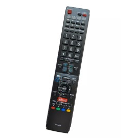 Unbranded Replace Remote Control fit for Sharp AQUOS TV LC-60SQ15U LC-60SQ17U LC-80UQ17U
