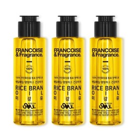 Franceoise Thumb King Rice Bran Oil Natural Facial Oil, 3 Pieces, 100ml / 프랑스와즈 엄지의제왕 미강유 천연 페이셜 오일, 3개, 100ml