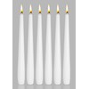 Ner Mitzvah Classic 8 Inch Taper Candles for Shabbat, Dinner