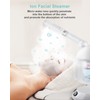 EZBASICS Hair Steamer 2 in 1 Ion Facial Steamer with
