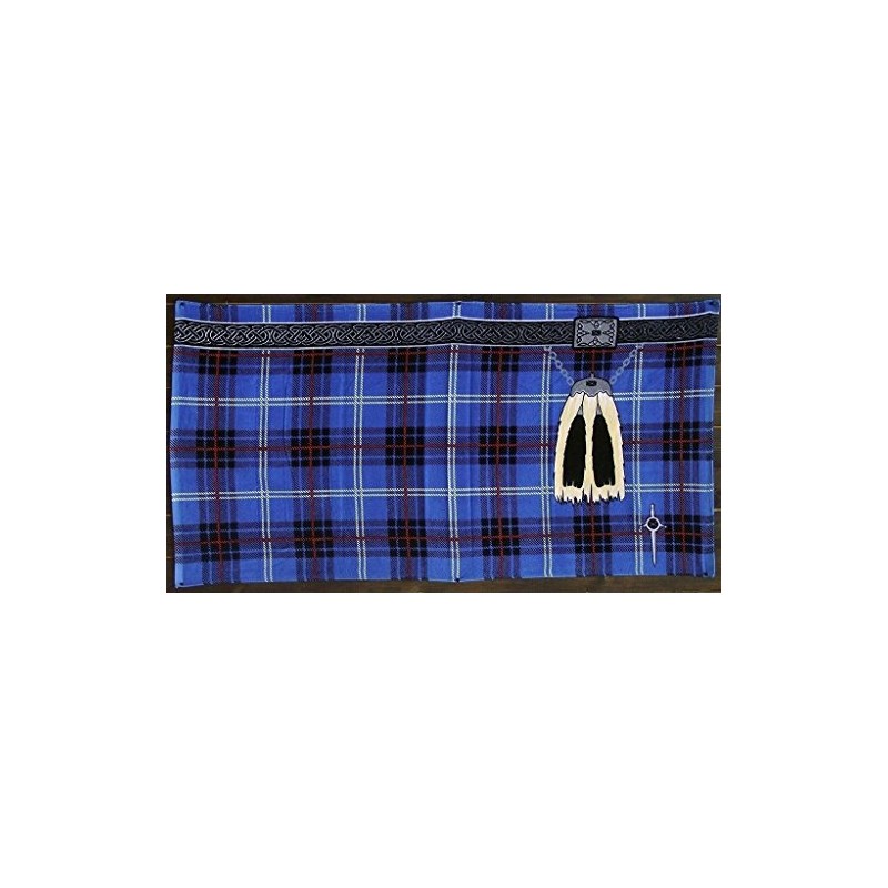 Instakilt Blue Tartan Kilt Towel