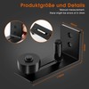 Wilktop Adjustable Floor Guide Set of 2, Sliding Door Runner,