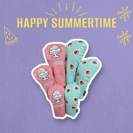 RIKI & ROI Golf Headcover Summer Festival (Watermelon UT Cover Single Item)
