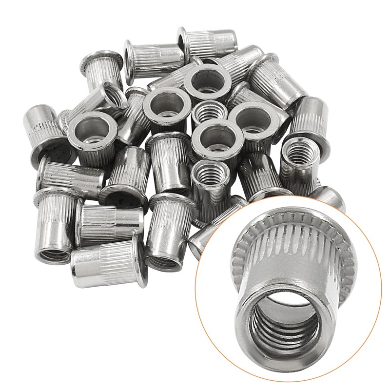 Cionyce 30 Pcs 5/16 Inch - 18 UNC Rivet Nuts