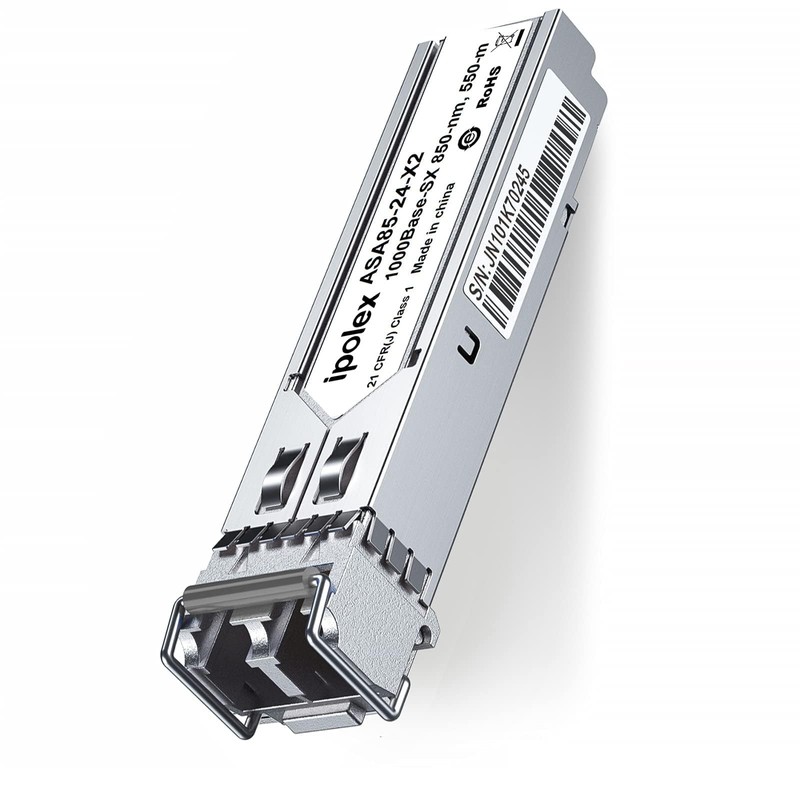 2 Pack 1000Base-SX SFP Module LC Multimode 1.25G SFP-SX Optical