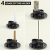 Handmade Ceramic Incense Burner for Palo Santo Incense Sticks, 4