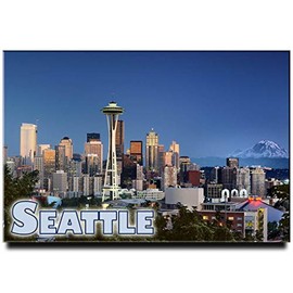 Seattle Fridge Magnet Washington Travel Souvenir