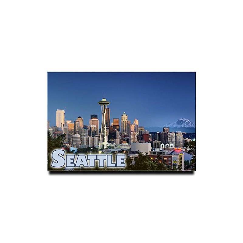Seattle Fridge Magnet Washington Travel Souvenir