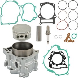 GXYWADY Cylinder Piston Top End Repair Kit Replacement for HISUN HS700 Replacement for Bennche Bighorn 700 700X Replaces 12100-F39-0000, 13101-F39-0000