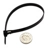 Releasable Cable Ties 7.6mm x 300mm Reusable Black [100 Pack]