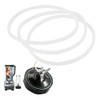 Replacement Rubber Gasket, O Ring Lid Gaskets Blender Gasket Gray