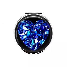 Crafting Mania LLC 1 Heart of The Ocean Compact Mirror - Make Up Pocket Mirror!