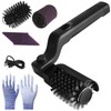 Electric Grill Clean Brush, Rechargeable Cordless BBQ Brush, 180°Adjustable Cleaning