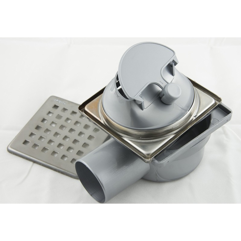 Floor Drain Shower Drain 100 x 100 mm Diameter 50